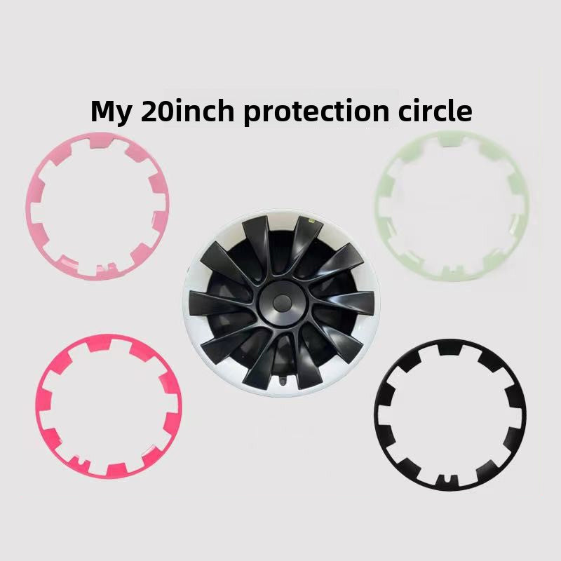 Suitable for foreign trade, Tesla new model Model3/Y wheel hub caps 18/19/20inch full protection covers wholesale