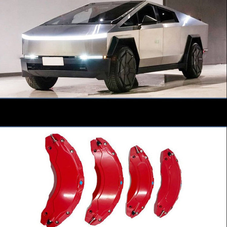 Suitable for 24 models of Tesla Cybertruck brake caliper covers, aluminum alloy, Cybertruck modification accessories