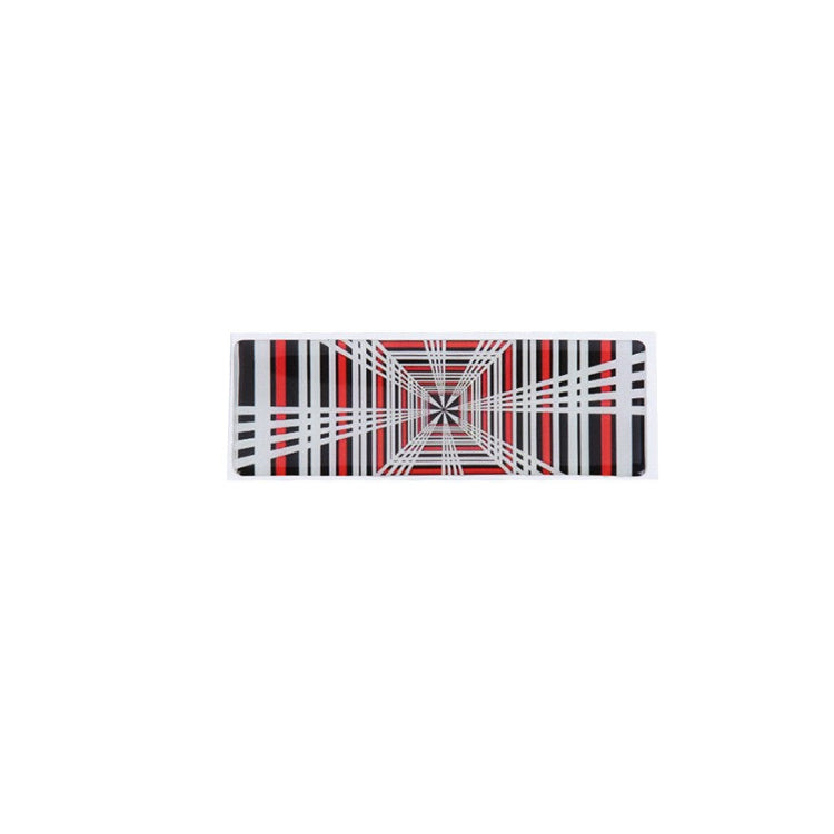 Suitable for Model Y/3 Tesla tail logo Plaid time tunnel rear door tail logo sticker
