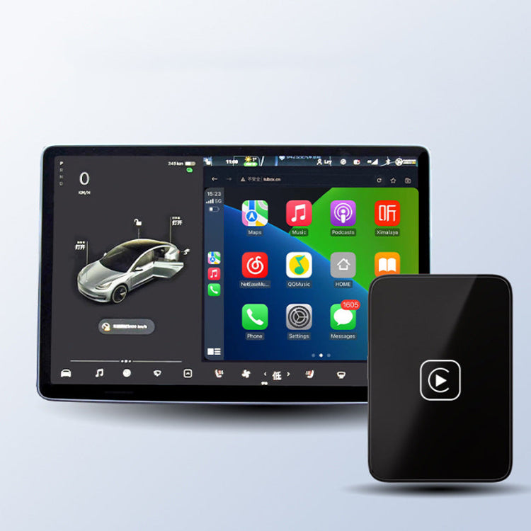 Applicable to Tesla MODELY/3Wireless Apple CARPLAY Gaode Navigation Car Smart Box System