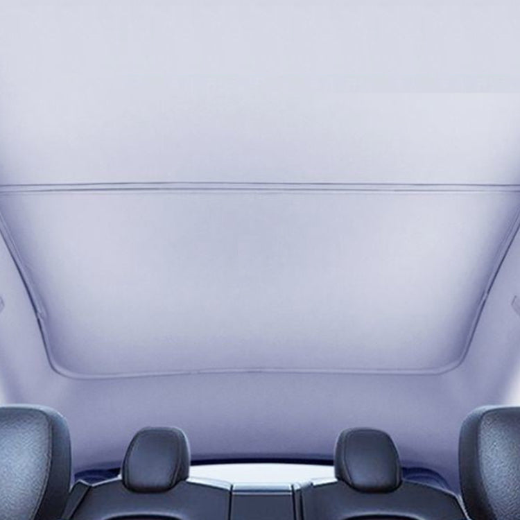 Tesla Model Y sunroof sunshade, Model 3 graphene sunshade, new sunscreen magnetic sunshade